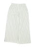 Zara Stripes White Casual Pants Size 6 - photo 2