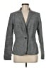 Ann Taylor Factory Houndstooth Gray Blazer Size 6 - photo 1
