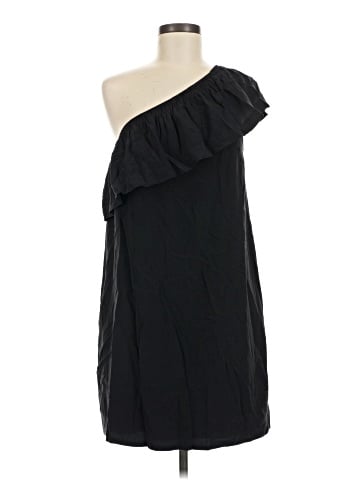 Madewell Silk One-Shoulder Dress (view 1)