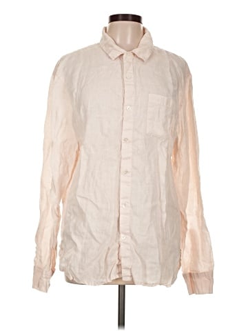 James Perse Long Sleeve Button-Down Shirt (view 1)