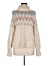 American Eagle Outfitters Chevron-herringbone Tan Pullover Sweater Size M - photo 1