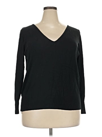 Lane Bryant 3/4 Sleeve T-Shirt (view 1)