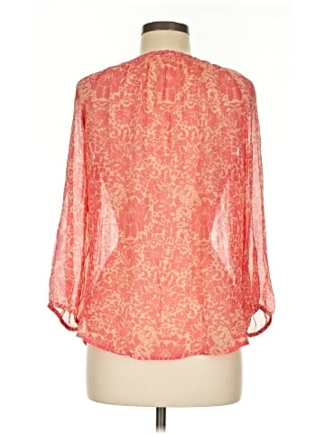 Sundance 3/4 Sleeve Silk Top (view 2)