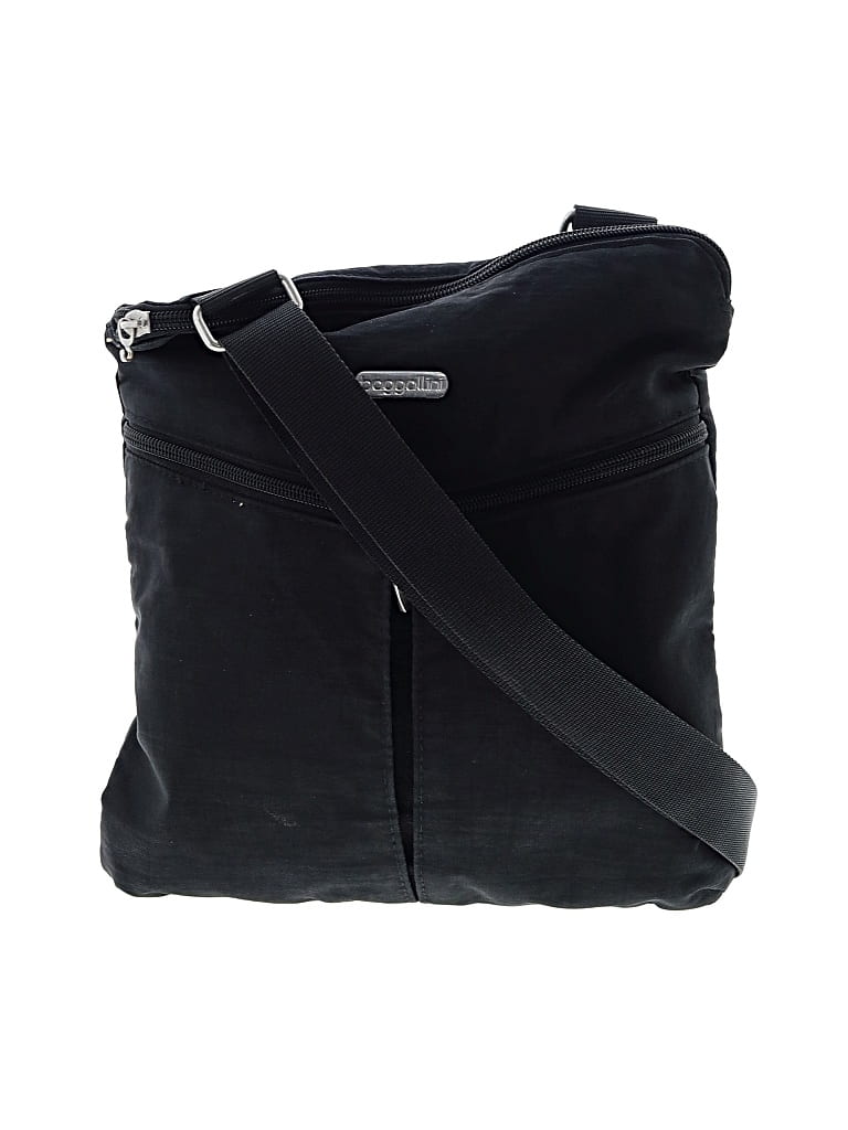 Pre-owned Baggallini Crossbody Bag In Black