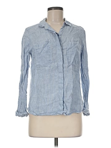 M&S Long Sleeve Button-Down Shirt (view 1)