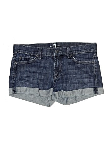 7 For All Mankind Denim Shorts (view 1)