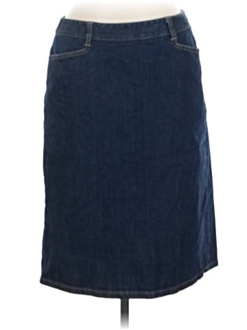 Ann Taylor Denim Skirt (view 1)