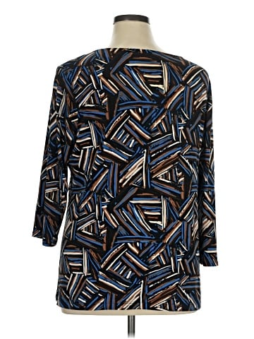 Liz & Co. 3/4 Sleeve T-Shirt (view 2)