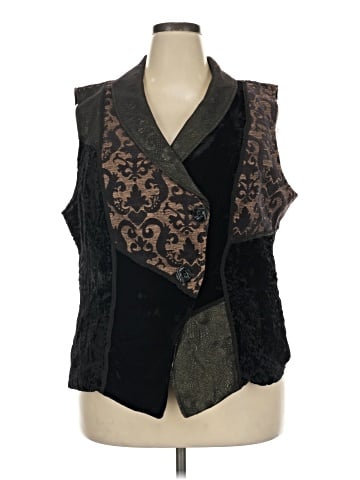 Coldwater Creek Tuxedo Vest (view 1)