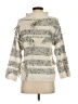 Lou & Grey Stripes Ivory Pullover Sweater Size XS - photo 2