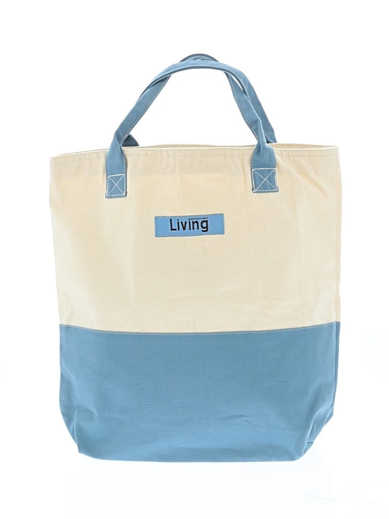 Pre-owned Martha Stewart Tote Bag In Blue