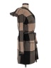 Tahari Checkered-gingham Tan Brown Coat Size M - photo 4