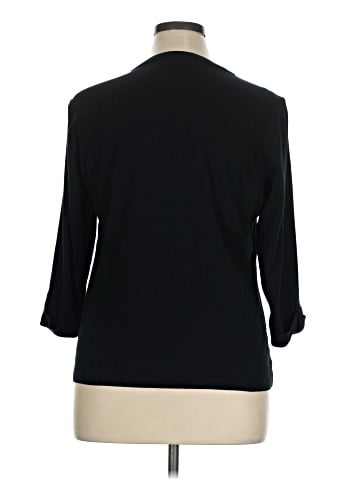 Karen Scott 3/4 Sleeve Blouse (view 2)