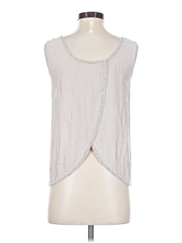 Parker Sleeveless Silk Top (view 2)