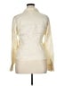 Talbots 100% Silk Ivory Long Sleeve Blouse Size 14 - photo 2