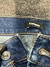 Express Chevron-herringbone Blue Jeans Size 8 - photo 7