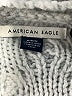American Eagle Outfitters Chevron-herringbone Gray Pullover Sweater Size M - photo 7