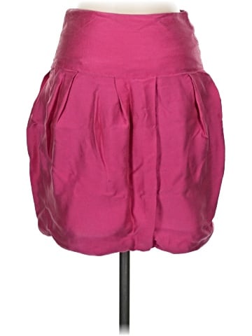 Pink Tartan Casual Skirt (view 1)