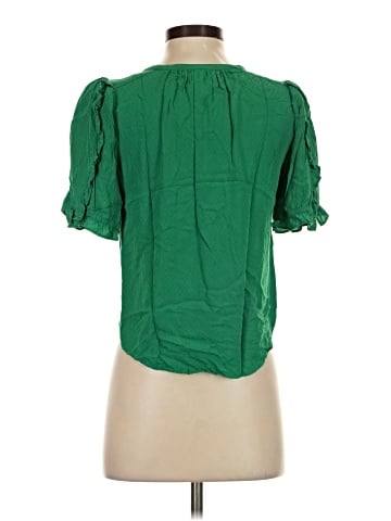 Maeve by Anthropologie Short Sleeve Blouse (view 2)