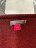 Vince Camuto 100% Polyester Hearts Burgundy Pullover Sweater Size L - photo 7