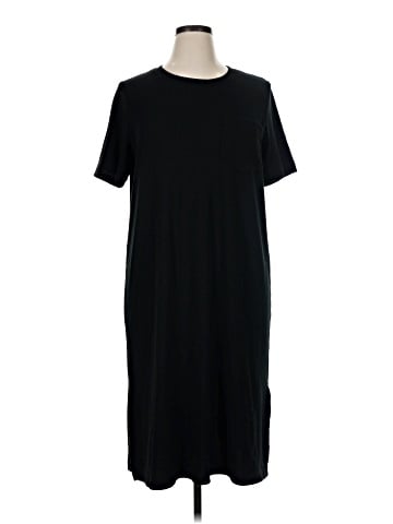 Madewell Ribbed Pocket Tee Midi Dress (view 1)