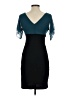 En Focus Studio Teal Cocktail Dress Size 4 - photo 2
