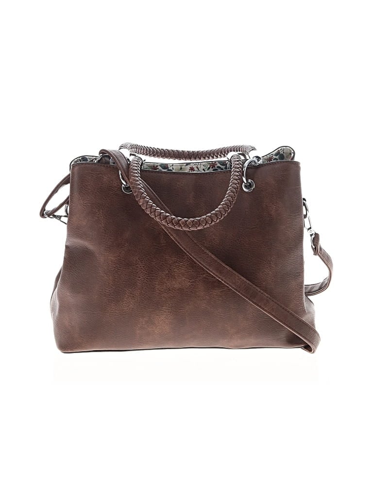 Pre-owned Unbranded Leather Satchel In Brown