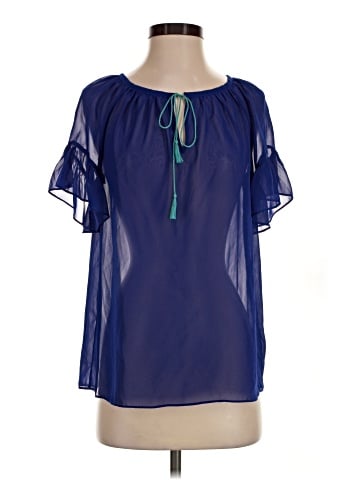 Milly Short Sleeve Blouse (view 1)
