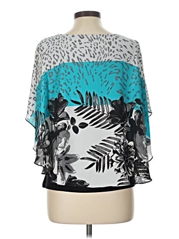 Joseph Ribkoff 3/4 Sleeve Blouse (view 2)
