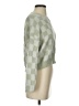 Debut 100% Polyester Checkered-gingham Green Pullover Sweater Size XS - photo 4