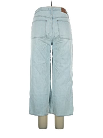 Madewell Wide-Leg Crop Jeans in Fitzgerald Wash: Pieced Inset Edition (view 2)