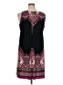 Apt. 9 Paisley Black Casual Dress Size XL - photo 2