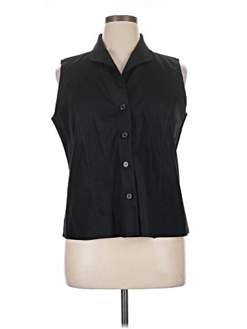Calvin Klein Sleeveless Button-Down Shirt (view 1)