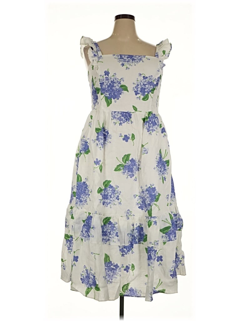 Pre-owned Draper James Cocktail Dress In Blue