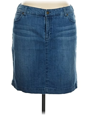 Jones New York Sport Denim Skirt (view 1)