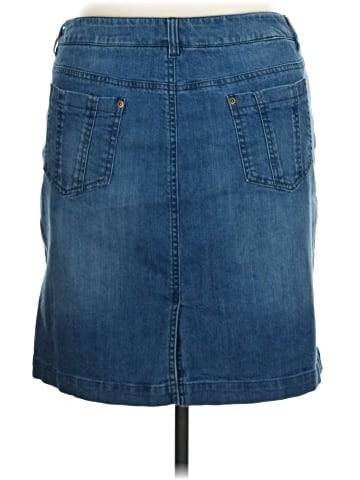 Jones New York Sport Denim Skirt (view 2)