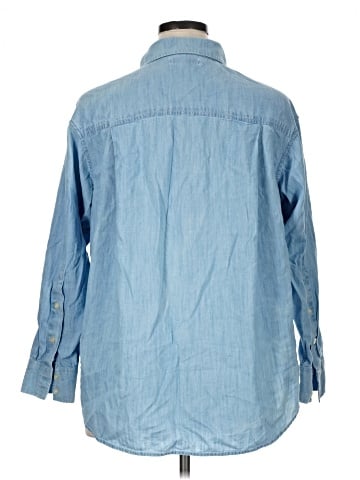 Sonoma Goods for Life 3/4 Sleeve Button-Down Shirt (view 2)