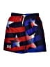 Under Armour 100% Polyester Red Board Shorts Size 14 - 16 - photo 1