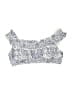 Jessica Simpson Paisley Blue Swimsuit Top Size L - photo 1