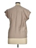 Zara Tan Short Sleeve Blouse Size 4X - photo 2