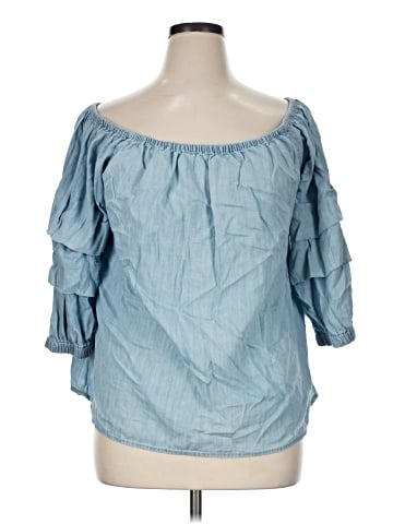 Lane Bryant 3/4 Sleeve Blouse (view 1)
