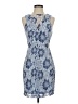 Guess 100% Polyester Paisley Blue Cocktail Dress Size 2 - photo 1