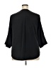 Torrid 100% Polyester Black 3/4 Sleeve Blouse Size 2X Plus (2) - photo 2