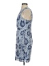 Guess 100% Polyester Paisley Blue Cocktail Dress Size 2 - photo 5