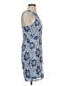 Guess 100% Polyester Paisley Blue Cocktail Dress Size 2 - photo 4