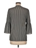 Le Gali 100% Polyester Gray 3/4 Sleeve Blouse Size M - photo 2