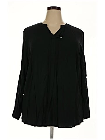 Woman Within Long Sleeve Blouse (view 1)