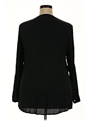 Woman Within Long Sleeve Blouse (view 2)