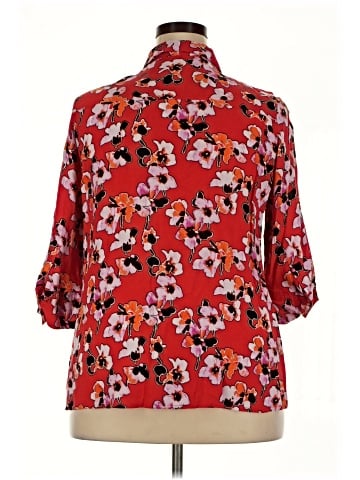 Woman Within 3/4 Sleeve Blouse (view 2)