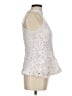 Papaya Ivory Sleeveless Blouse Size M - photo 4